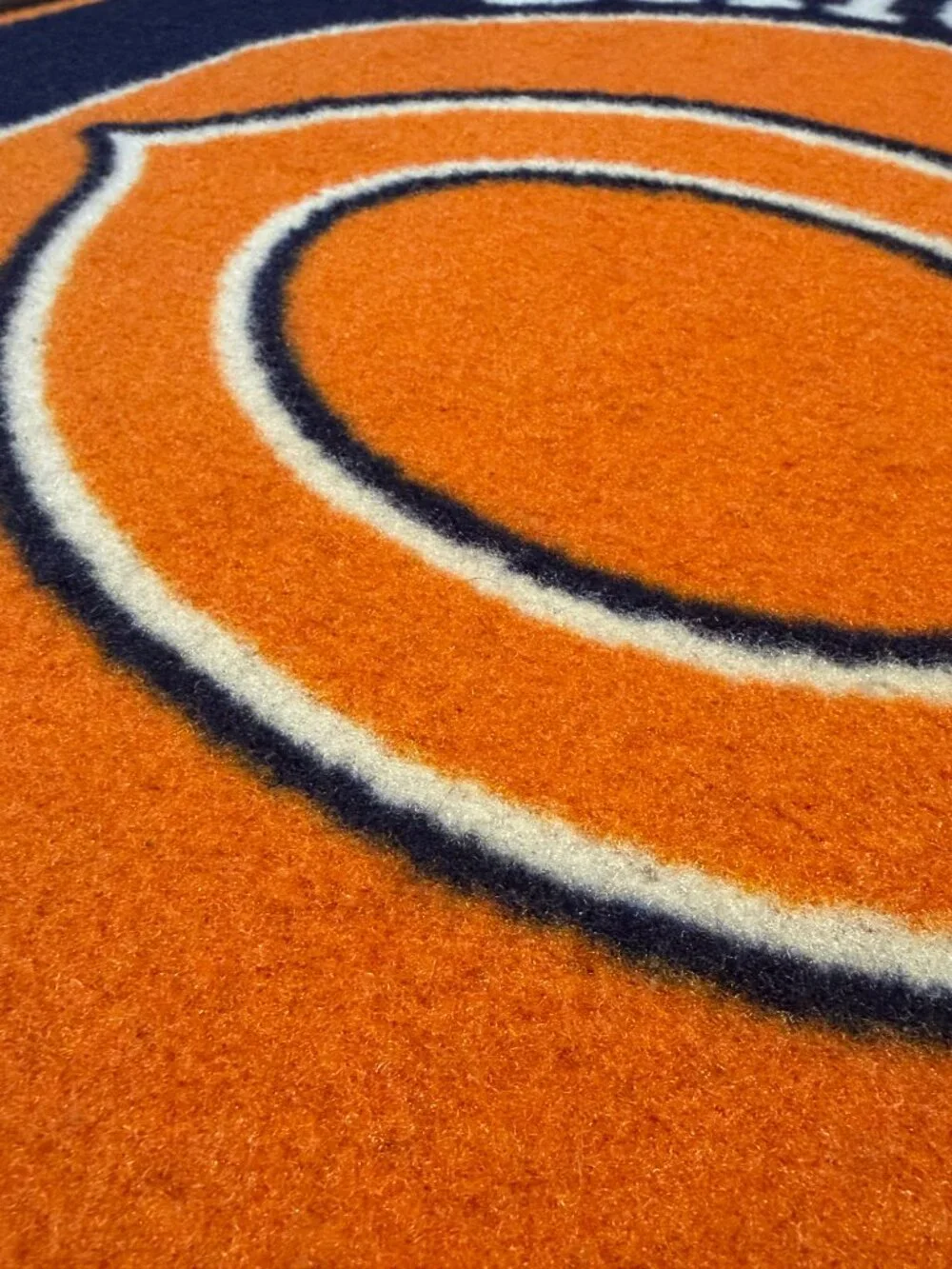 Chicago Bears Round Rug - 25.5 inches in diameter